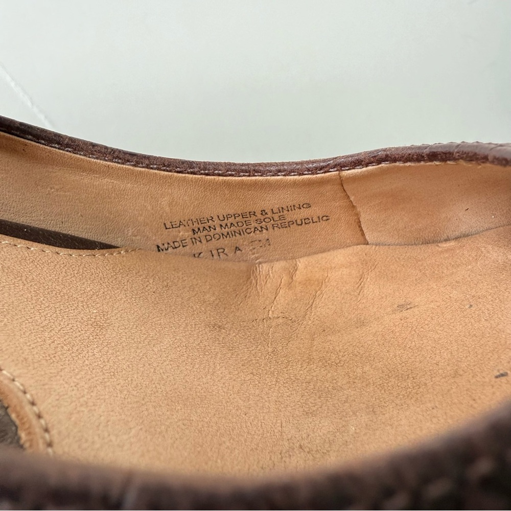 Nurture by Lamaze Brown Croc-Embossed Heels - Picture 8 of 14